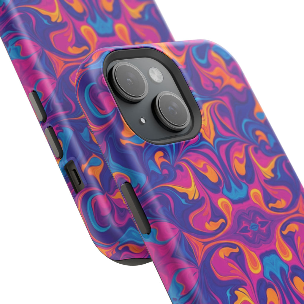 Neon Swirl | Tough MagSafe Case
