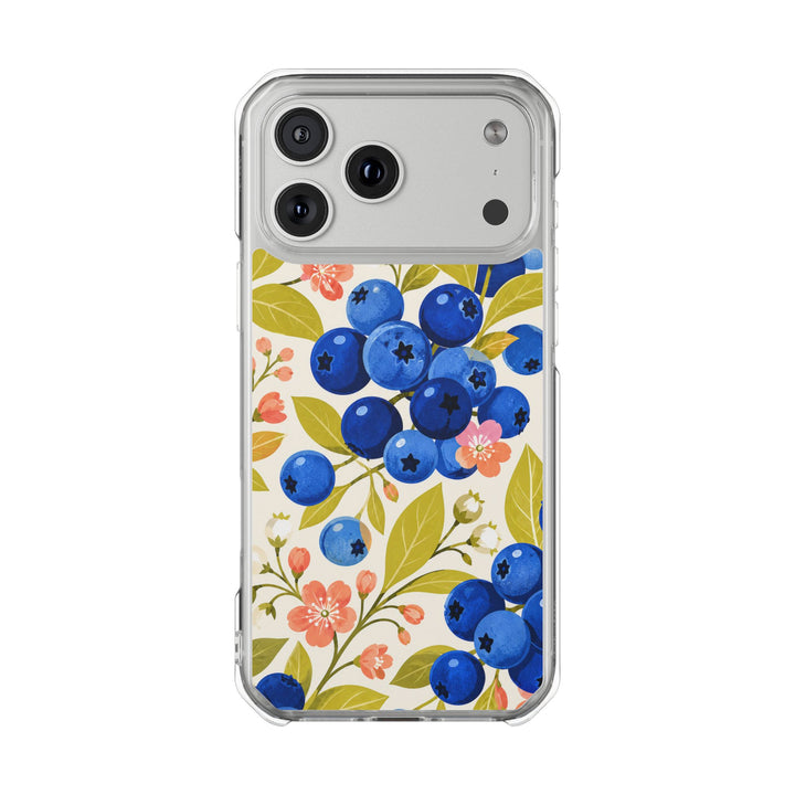 Cobalt Blueberries phone case design