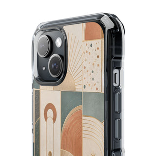 Deco Tiles | Clear MagSafe Case