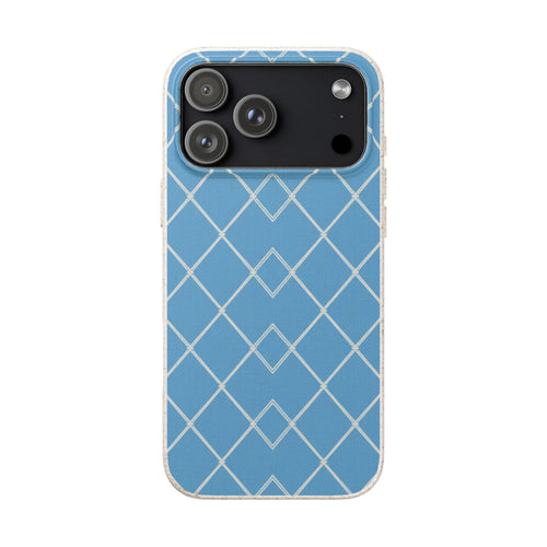 Blue Lattice minimal biodegradable case design