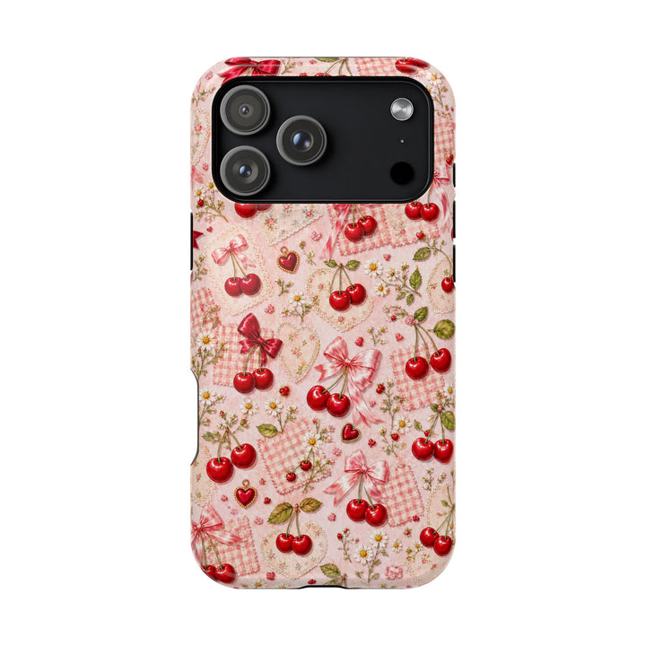 Cherry Ribbon | Tough MagSafe Case
