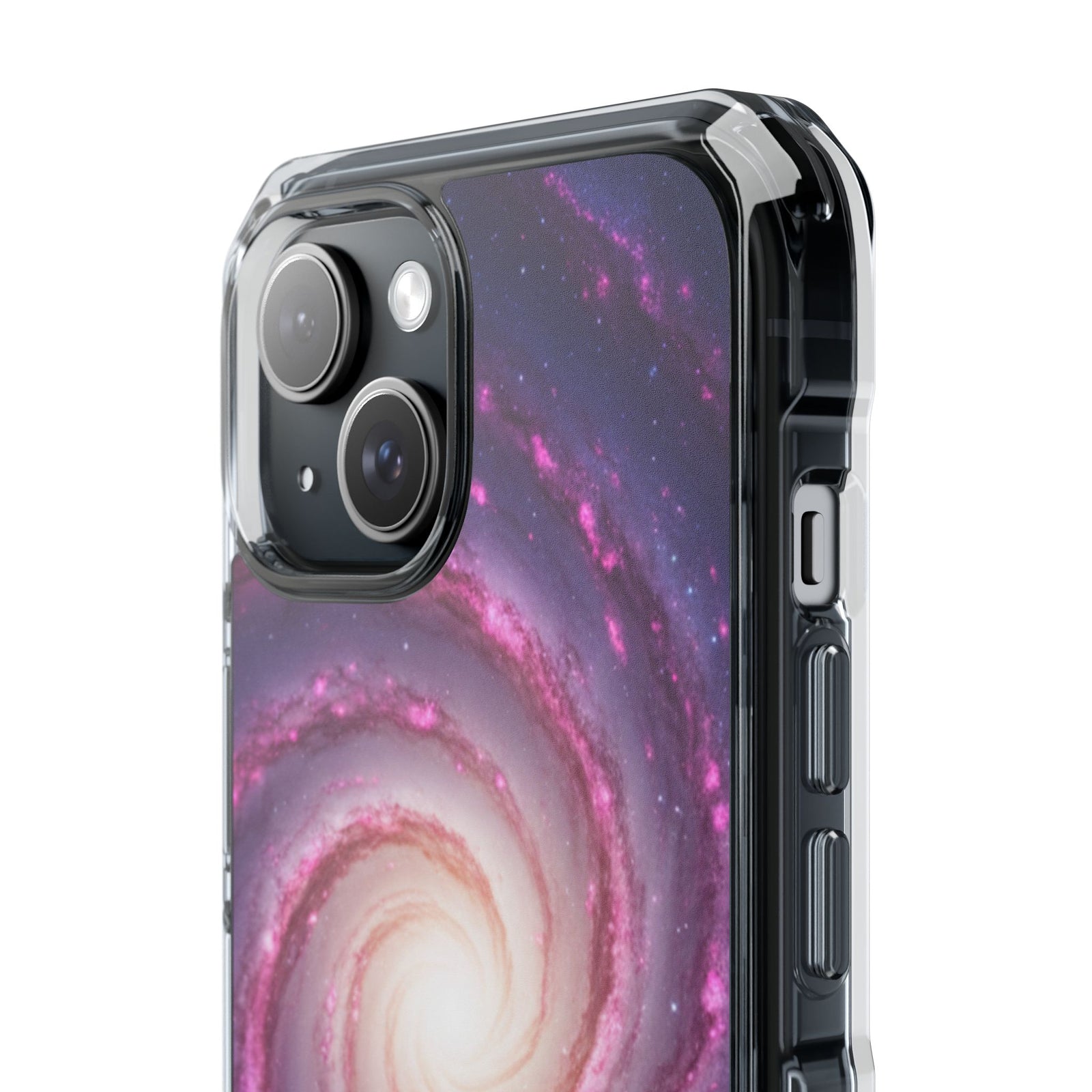 Cosmic Spiral | Clear MagSafe Case