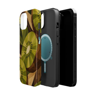 Kiwi Wood | Tough MagSafe Case