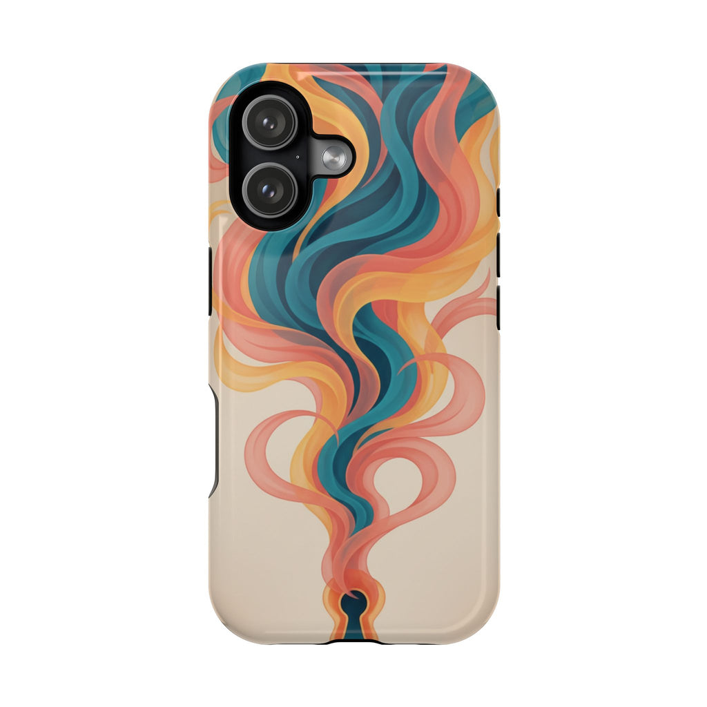 Vibrant Smoke Swirl | Tough MagSafe Case