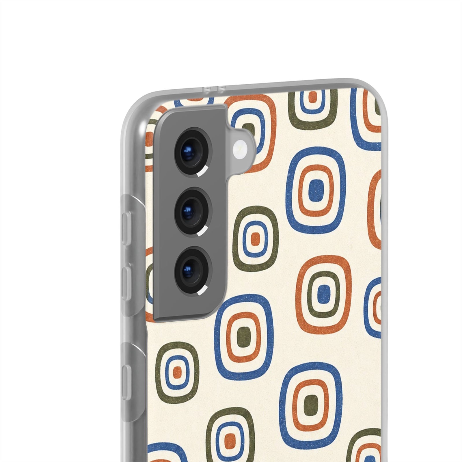 Ivory Rounded | Clear Case
