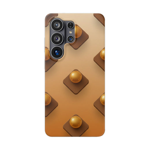 Amber Studs | Samsung Clear Case