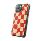 Tomato Wavy | Clear MagSafe Case