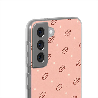 Pink Lips | Clear Case
