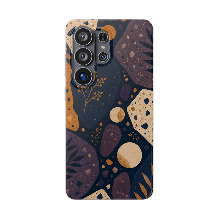 Terrazzo Twilight phone case design