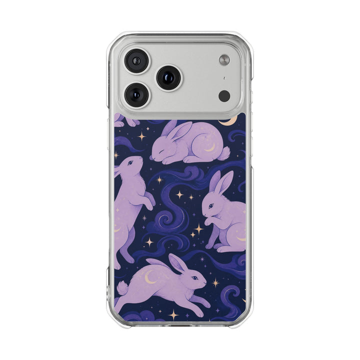Moon Rabbits | Clear MagSafe Case