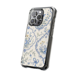 Porcelain Daydream | Clear MagSafe Case