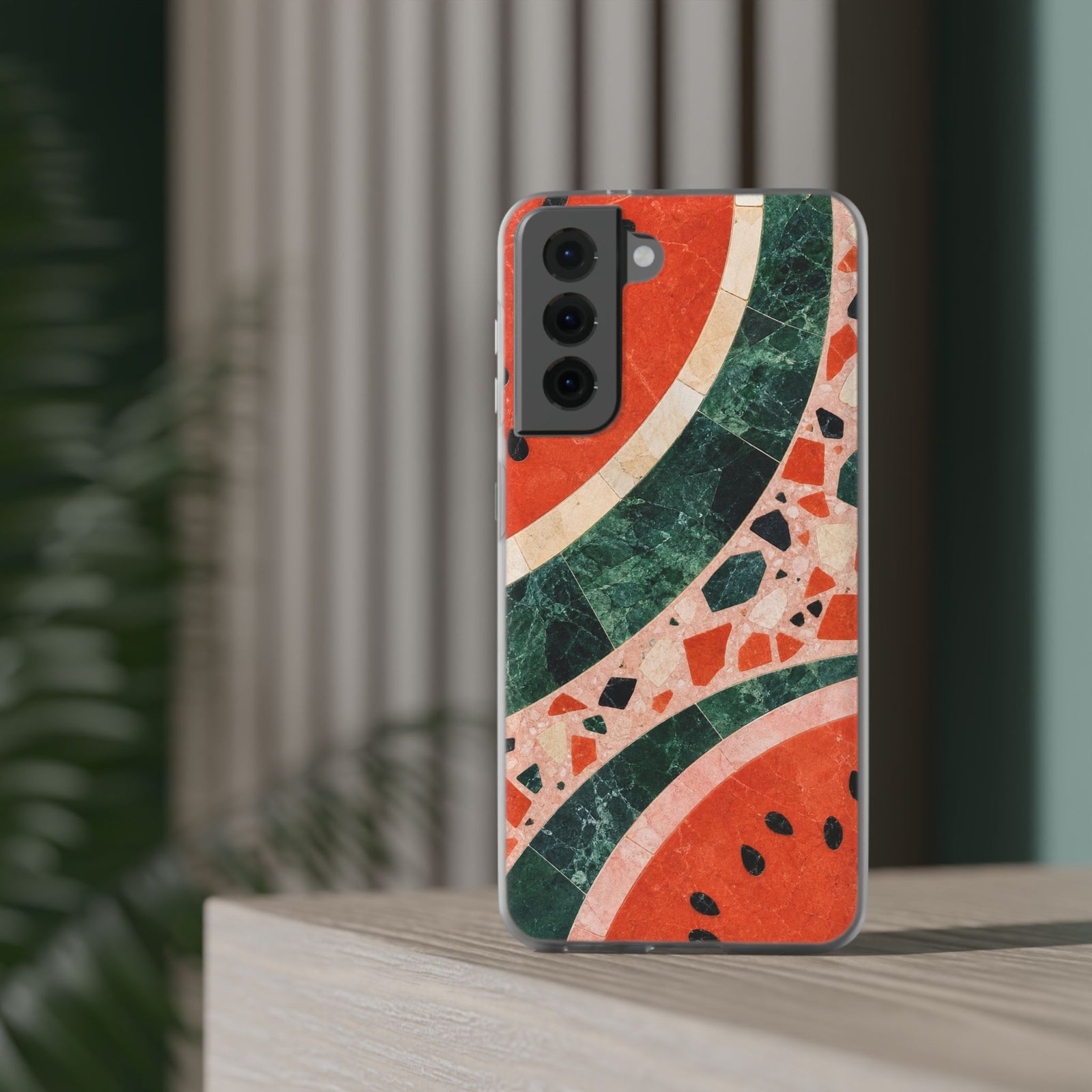 Watermelon Stonecut | Clear Case