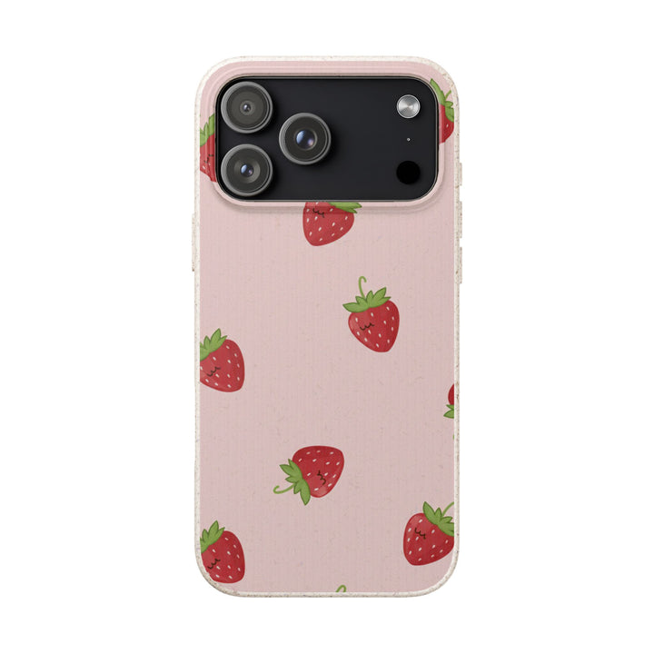 Strawberry Blush | Biodegradable Case