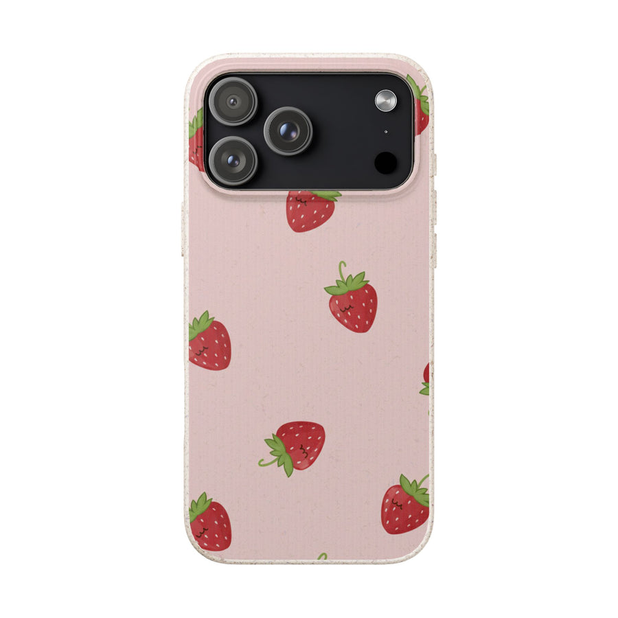 Strawberry Blush | Biodegradable Case