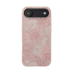 Lace Roses floral biodegradable case design