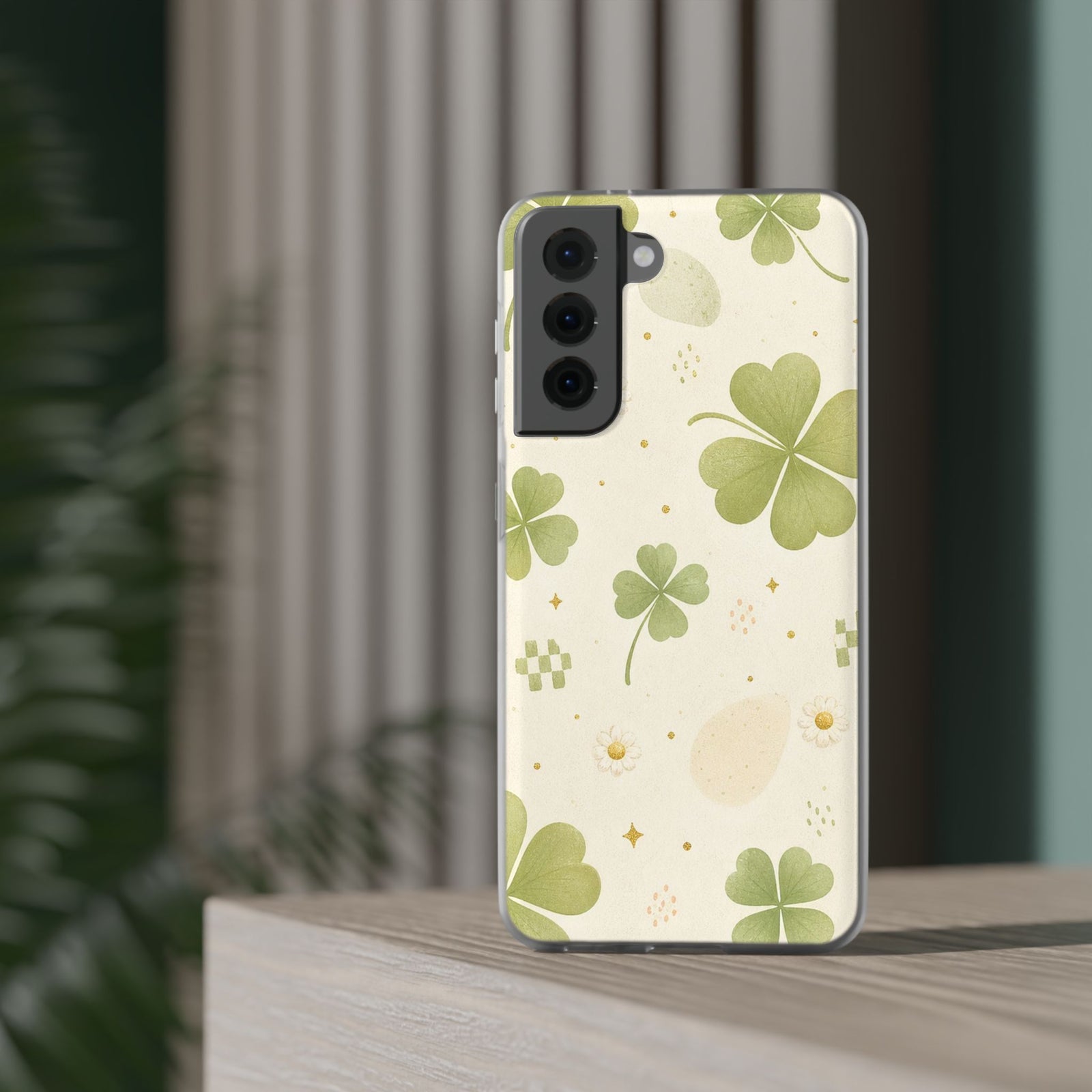 Matcha Clover | Clear Case