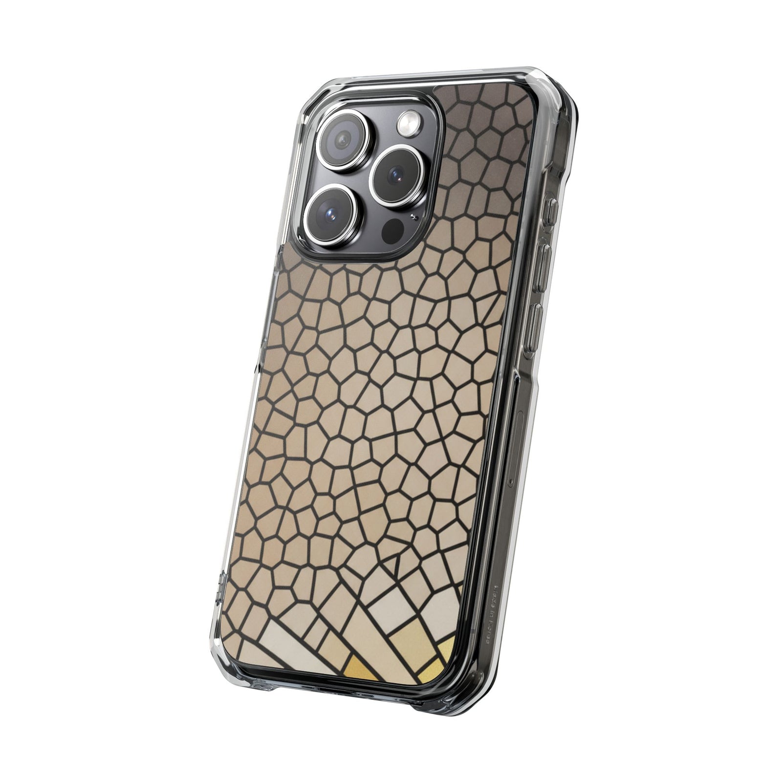 Mosaic Sunburst | Clear MagSafe Case