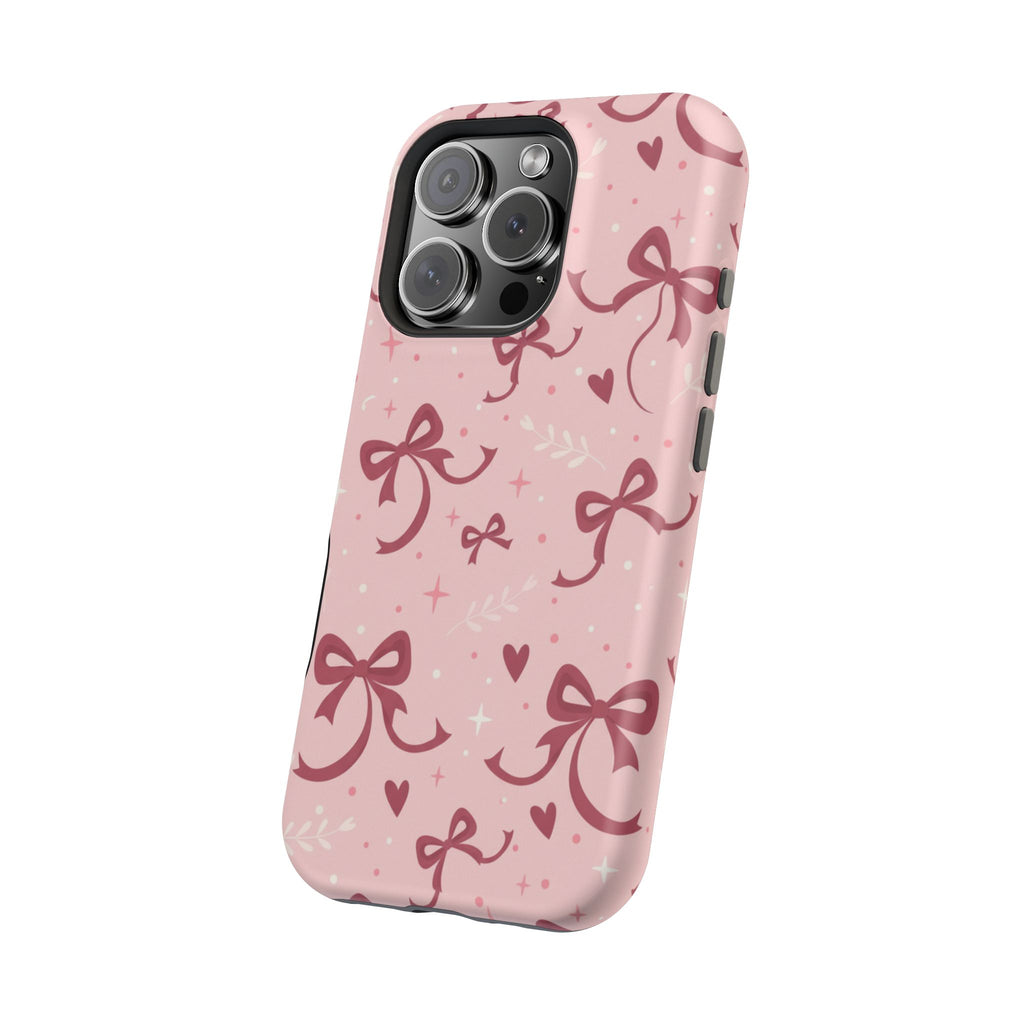 Coquette Bow Print | Tough MagSafe Case