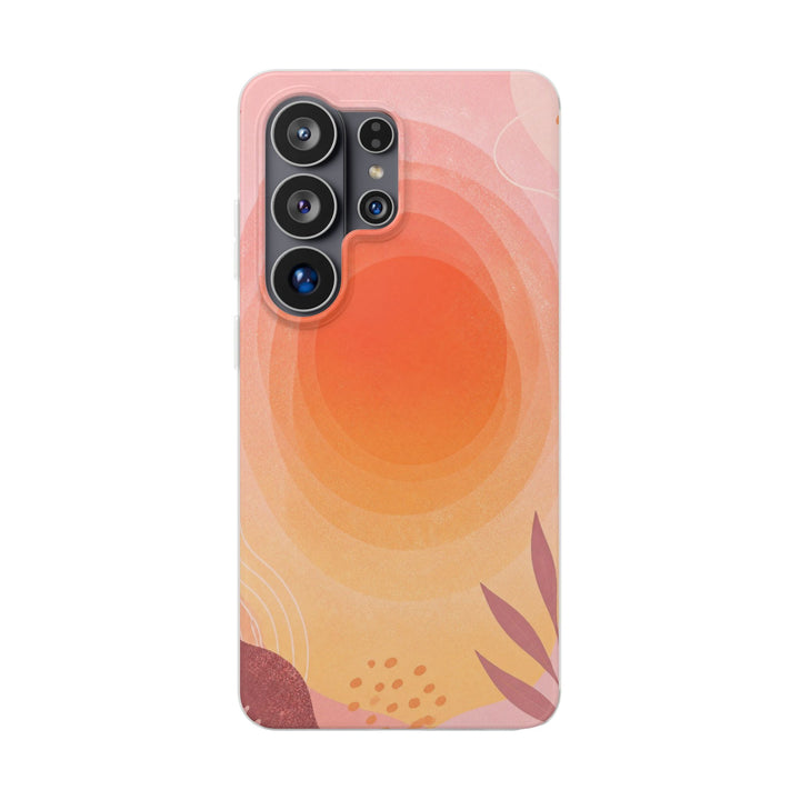 Coral Halo phone case design