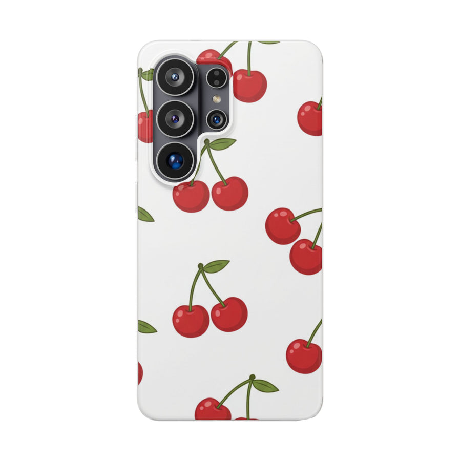 Cherry Picnic | Samsung Clear Case