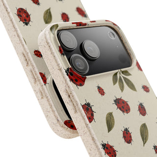 Ivory Ladybugs | Biodegradable Case