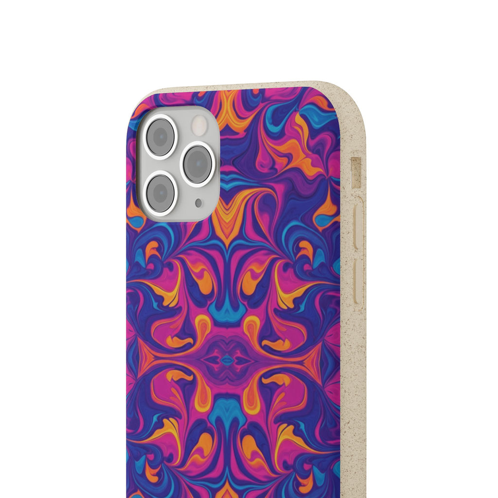 Neon Swirl | Biodegradable Case
