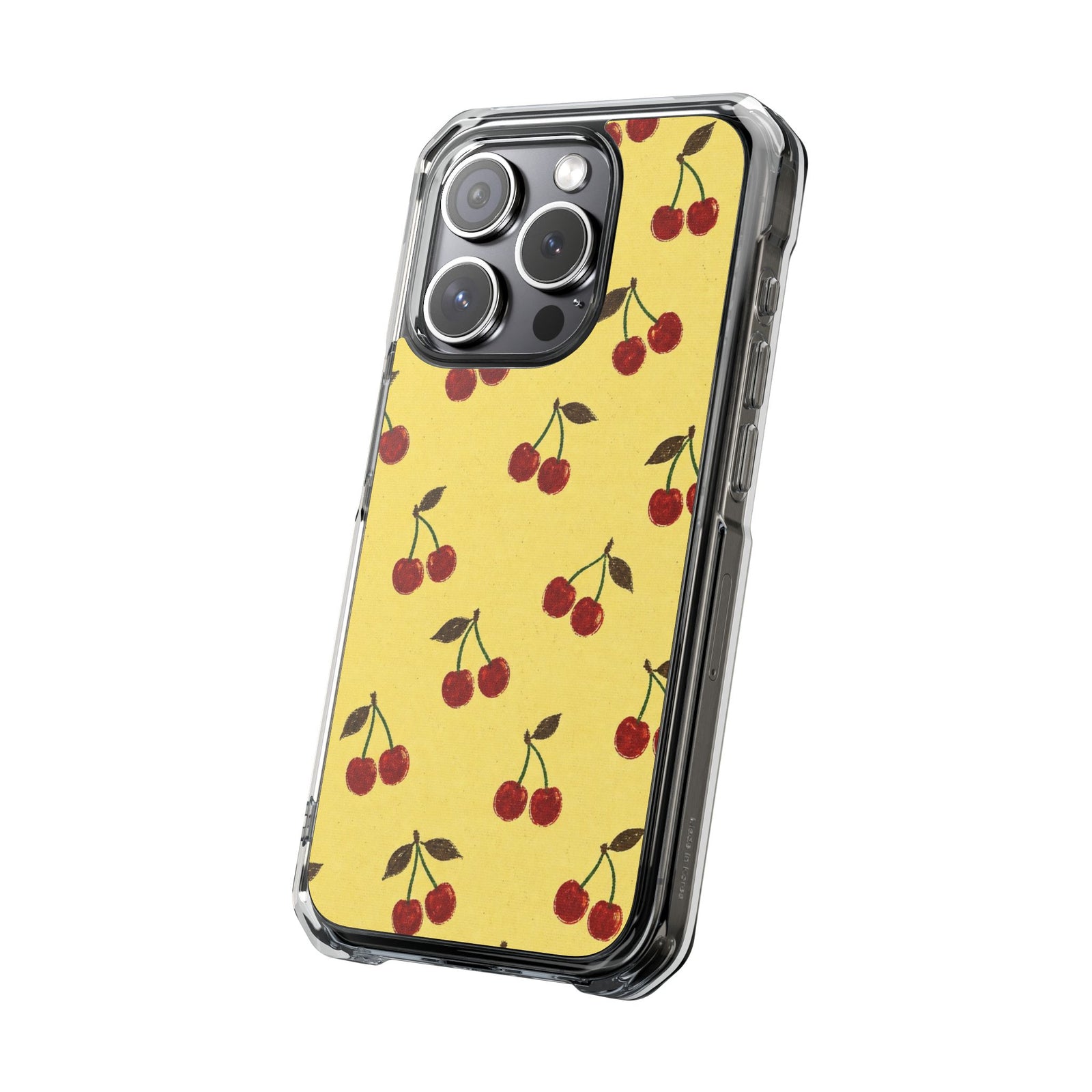 Butter Cherries | Clear MagSafe Case