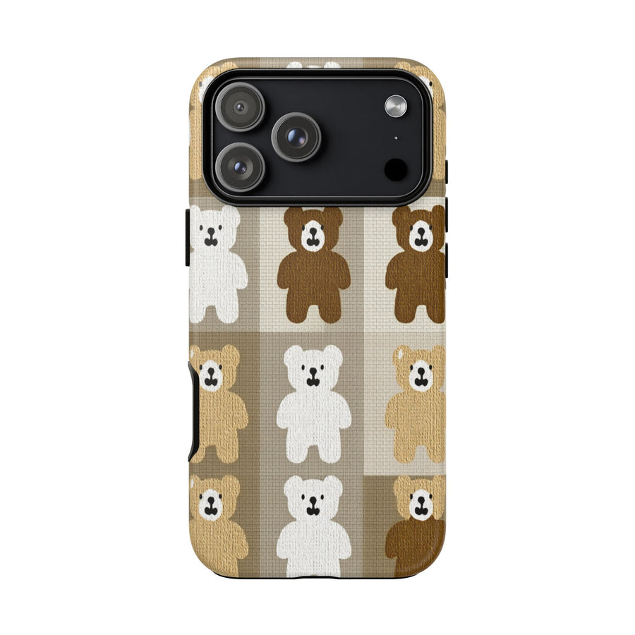 Teddy Bear Patchwork | Tough Case