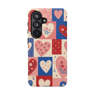 Patchwork Hearts | Tough Case — product image 94