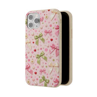 Dotty Bow | Biodegradable Case — product image 30
