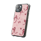 Coral Gleam | Clear MagSafe Case