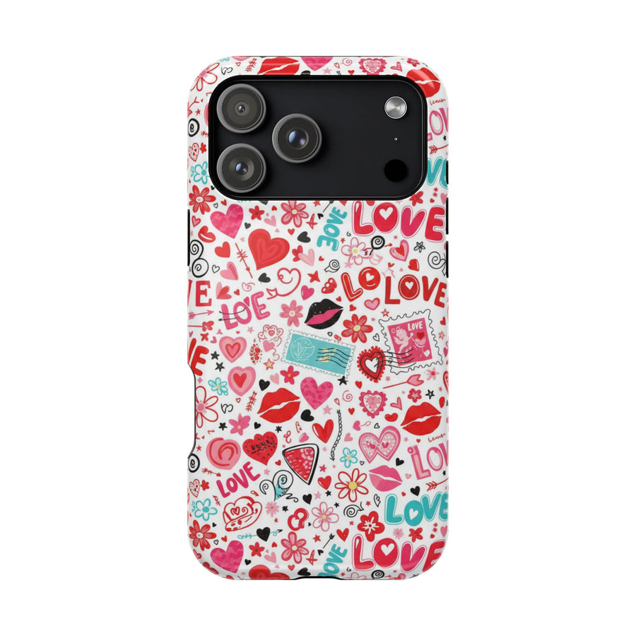 Sweetheart Doodle | Tough MagSafe Case