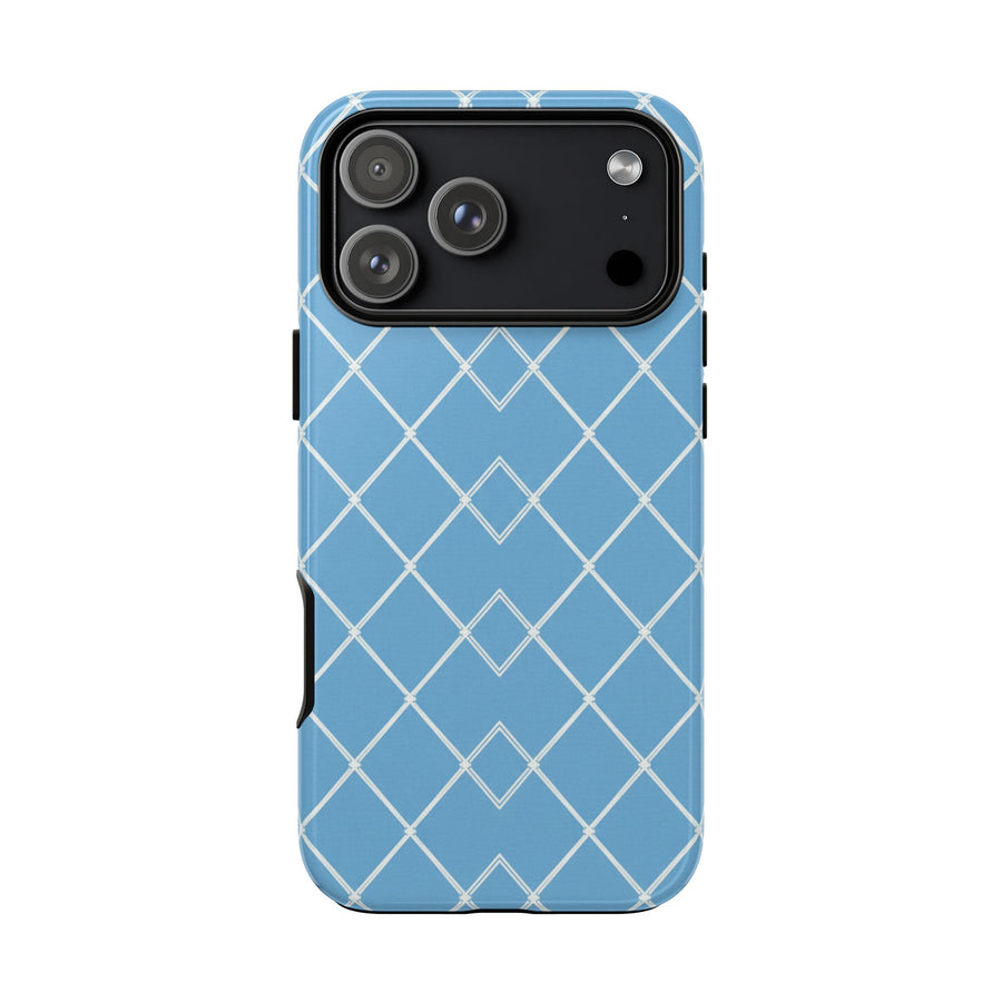 Sky Blue Argyle | Tough Case