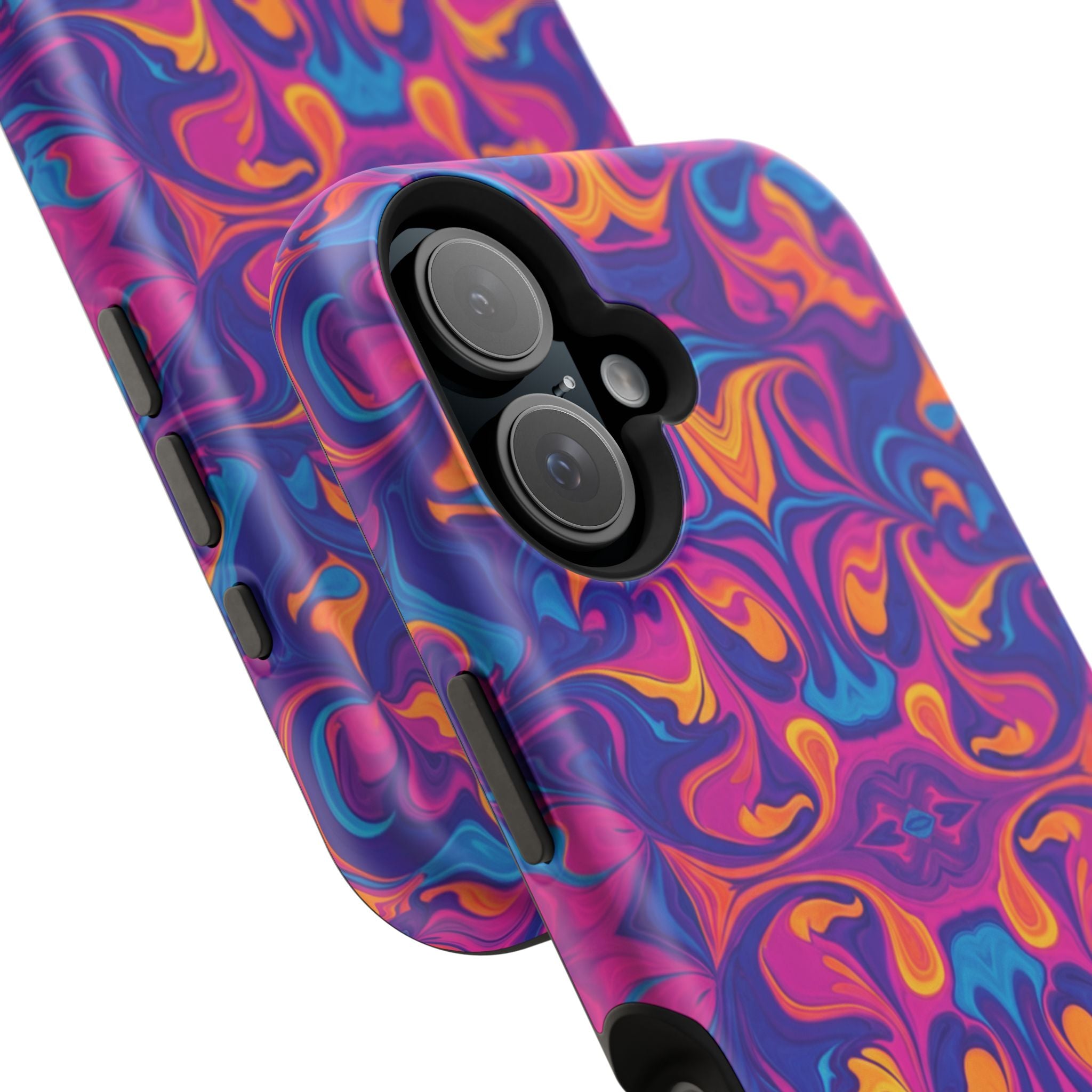 Neon Swirl | Tough MagSafe Case