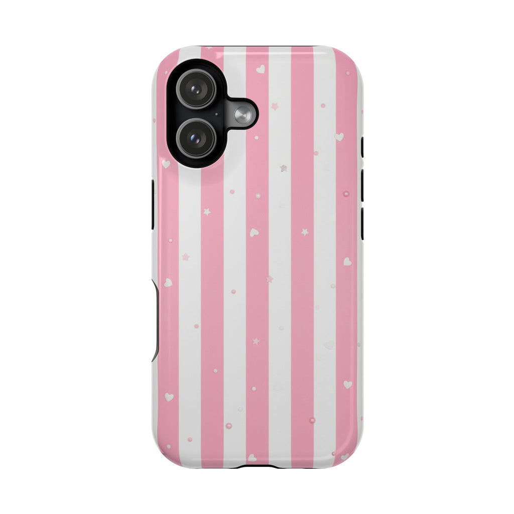 Pink Stripe | Tough MagSafe Case