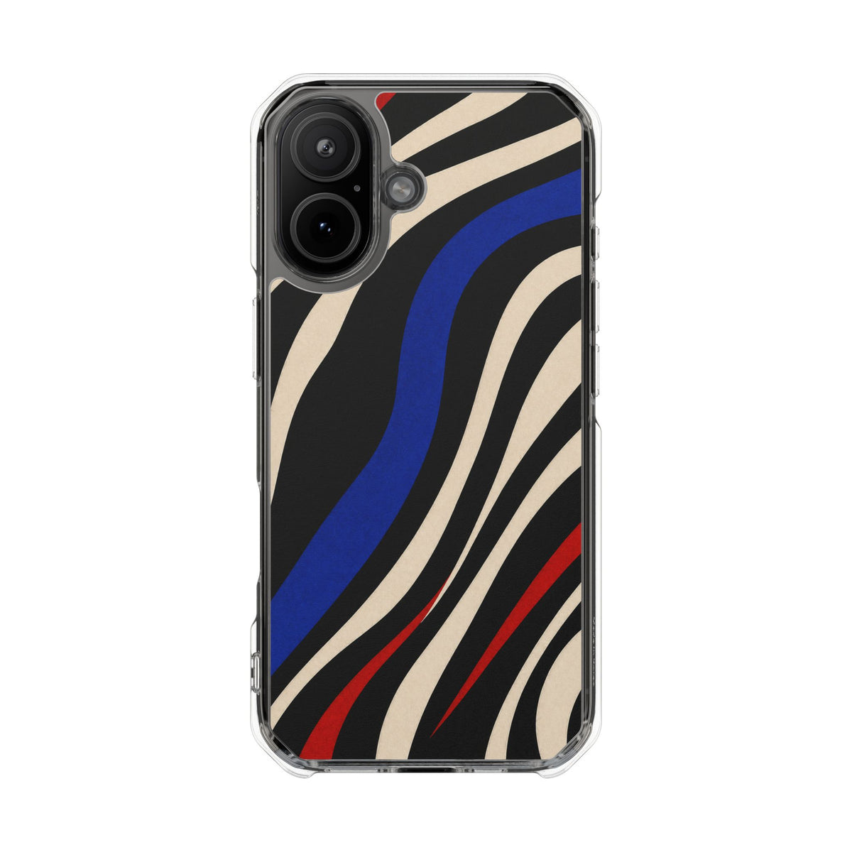 Zebra Rush | Clear MagSafe Case — product image 14