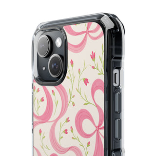Ribbon Bloom | Clear MagSafe Case — product image 19