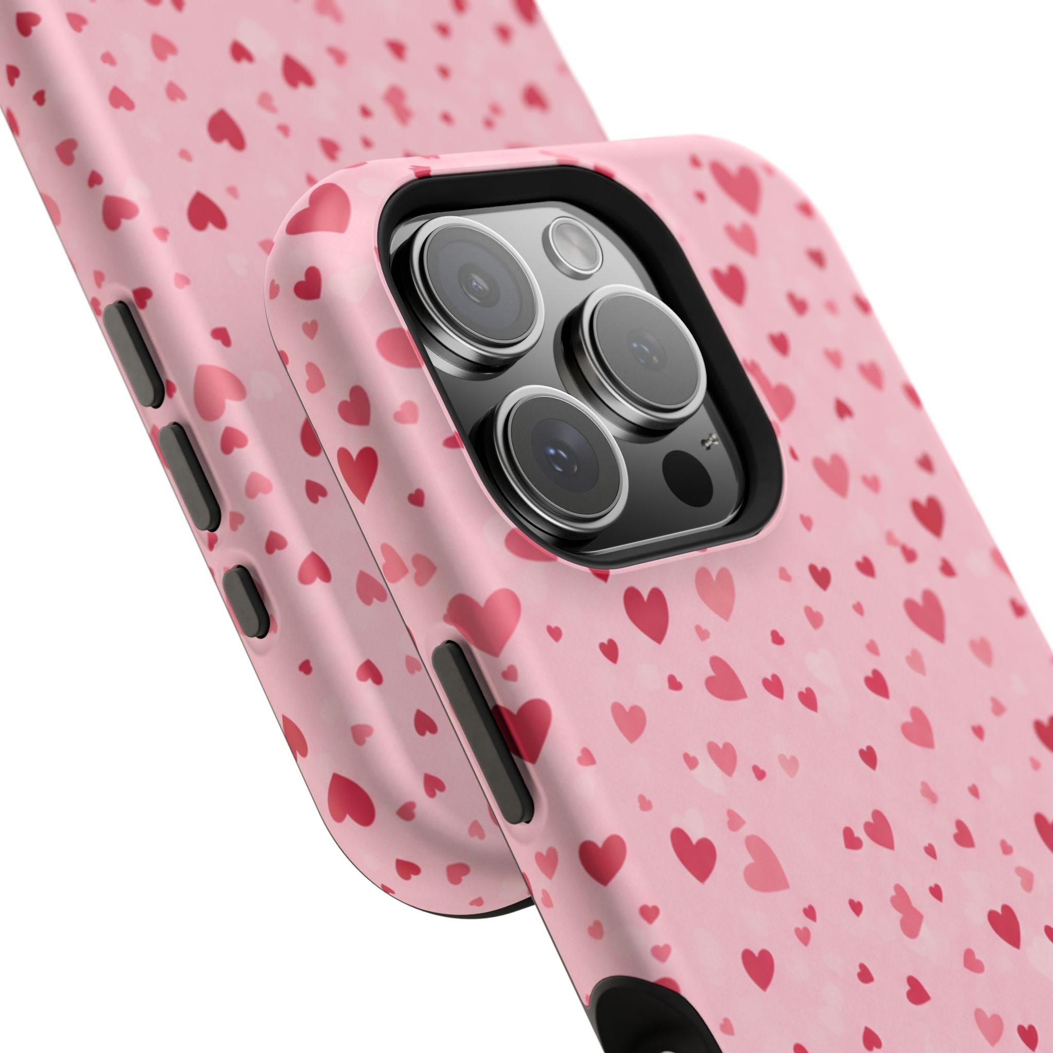 Blush Ditsy Heart | Tough MagSafe Case