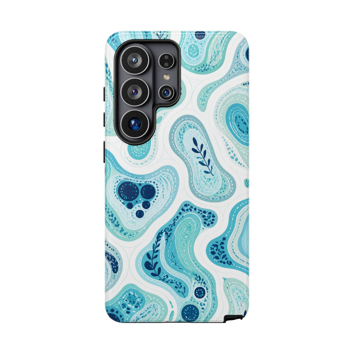Aqua Tributaries phone case design