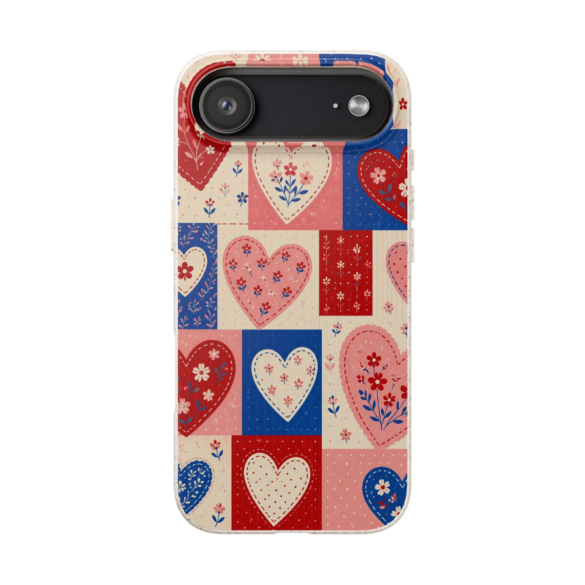 Patchwork Hearts | Biodegradable Case — product image 26
