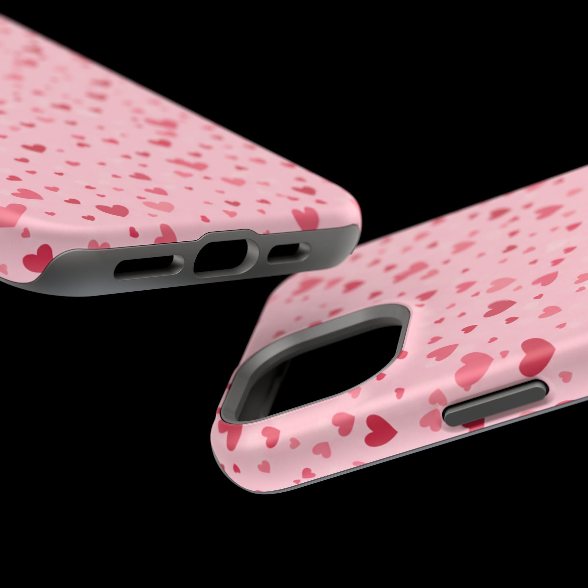 Blush Ditsy Heart | Tough MagSafe Case