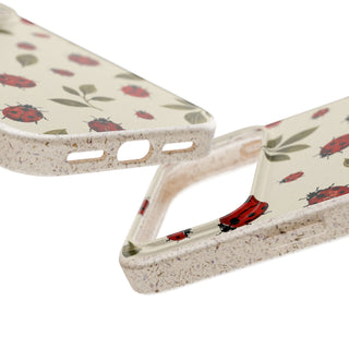 Ivory Ladybugs | Biodegradable Case