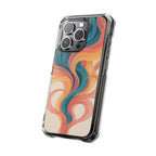 Retro Flame | Clear MagSafe Case