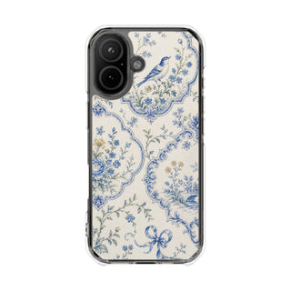 Porcelain Daydream | Clear MagSafe Case