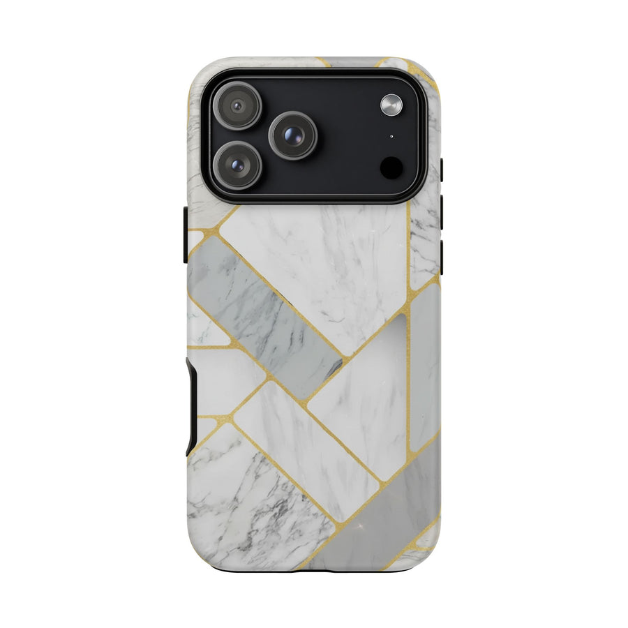 Gold Geo Marble | Tough Case