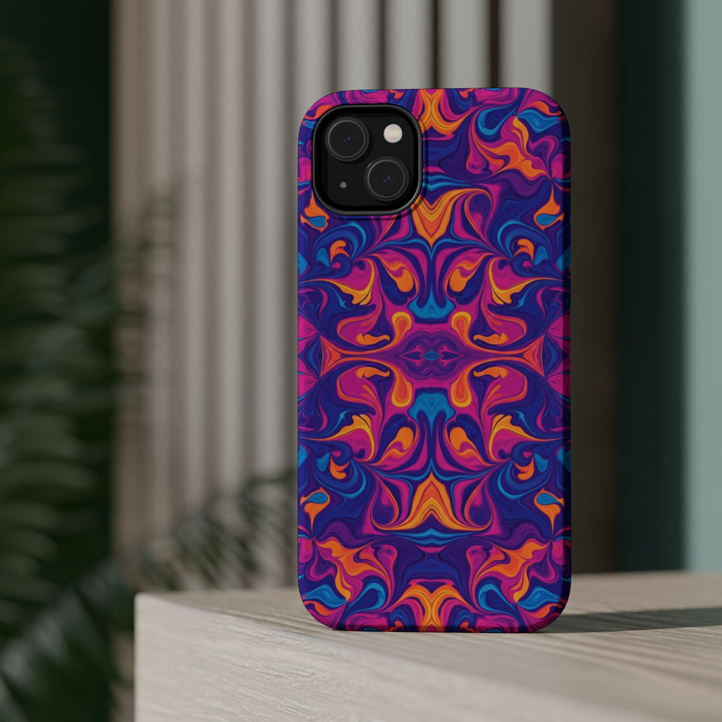 Neon Swirl | Tough MagSafe Case