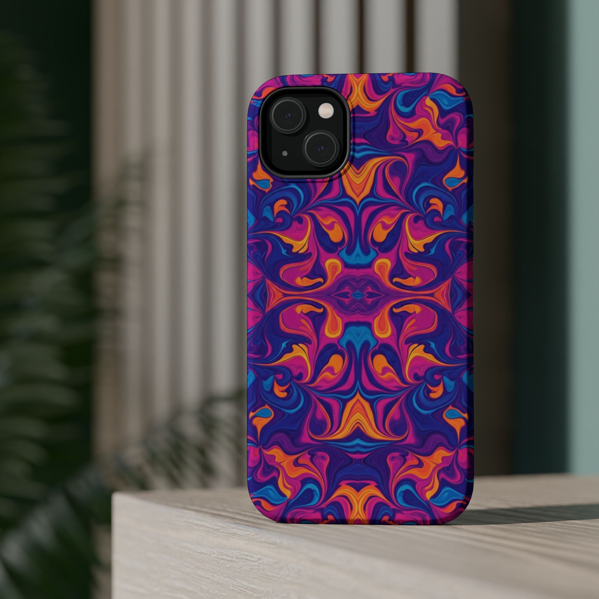 Neon Swirl | Tough MagSafe Case