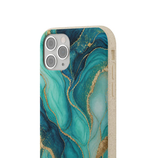 Turquoise Veins | Biodegradable Case — product image 31