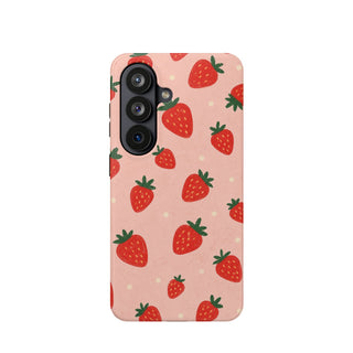 Blush Strawberries | Tough MagSafe Case