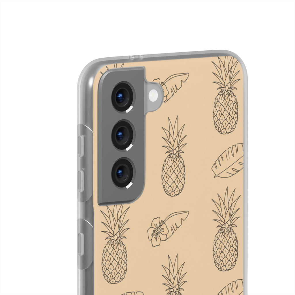Tropical Pineapple | Galaxy Clear Case